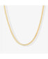 ფოტო #1 პროდუქტის Gold Snake Chain Necklace - Sleek and Timeless Elegance