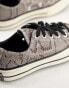 Фото #4 товара Converse Chuck 70 Low trainers in grey snake print