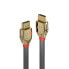 Фото #1 товара Кабель HDMI стандартный 20 м Lindy Gold Line - HDMI Type A (стандартный) - 4096 x 2160 пикселей - 10,2 Гбит/с - серый