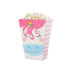 Фото #2 товара ATOSA Set 4 Boxes Palomitas Of Carton Unicorn Popcorn Box