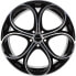 Фото #2 товара Диск литой колесный GMP Drake black diamond 8x19 ET33 - LK5/110 ML65.1 Авто > Шины и диски > Колесные диски