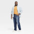 Фото #2 товара Men's Big & Tall Straight Fit Jeans - Goodfellow & Co Blue Wash 48x34