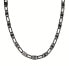 Фото #1 товара Distinctive black necklace made of steel Fashion LJ2230