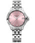 ფოტო #1 პროდუქტის Women's Swiss Tango Classic Stainless Steel Bracelet Watch 30mm