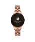 Women's Bellini Diamond (1/8 ct. t.w.) Watch in 18k Rose Gold-plated Stainless-steel Watch 30 Mm