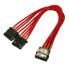 Фото #1 товара Nanoxia 900300026 - 0.2 m - Molex (4-pin) - 2 x Molex (4-pin) - Red