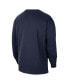 ფოტო #2 პროდუქტის Men's Navy Michigan Wolverines Heritage Max90 Long Sleeve T-shirt