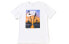 Футболка мужская Nike AS M NSW Tee Sunset Palm Белая 2XL - фото #1