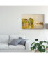 Фото #3 товара Картина на холсте "Дома на Ахтерзаане с облаками" Trademark Global Claude O. Monet - 37" x 49"