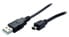 ShiverPeaks BS77162 - 1.8 m - USB A - Mini-USB B - USB 2.0 - 480 Mbit/s - Black