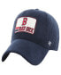 47 Brand Men's Navy Boston Red Sox Wax Pack Collection Corduroy Clean Up Adjustable Hat