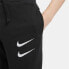 Фото #10 товара Детские спортивные штаны Nike Swoosh Чёрный