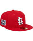 Фото #1 товара Men's Red St. Louis Cardinals 2006 World Series Team Color 59FIFTY Fitted Hat