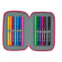 Фото #7 товара SAFTA Small Double Filled Pencil Case 28 pieces