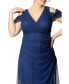Фото #3 товара Платье женское KIYONNA Seraphina из сетки Plus Size