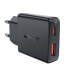 Фото #4 товара Зарядное устройство для сети GaN PD 30W USB-A USB-C черное Acefast A69