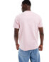 Farah danny short sleeve t-shirt in pink