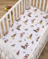 Фото #2 товара Vintage-Like Bambi Fitted Crib Sheet