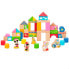 Фото #1 товара WOOMAX Wooden Building Blocks 50 Pieces