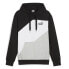 Фото #1 товара Puma Power Colorblock Pullover Hoodie Mens Black Casual Outerwear 67893101