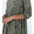 HURLEY Kamila A-Line Long Sleeve Short Dress