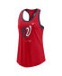 Women's Red Washington Nationals Tech Tank Top