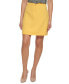 ფოტო #1 პროდუქტის Women's Button-Front A-Line Skirt