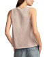 Фото #2 товара Women's Lace-Trim Swing Tank Top