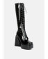 Фото #2 товара snowflakes high platform calf boots