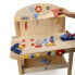Фото #4 товара EUREKAKIDS Wooden workbench with 45 accessories
