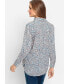 Фото #2 товара Women's Cotton Viscose Leopard Print Shirt