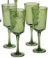 Фото #3 товара Green Diamond Acrylic 8-Pc. All-Purpose Goblet Set