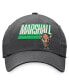 Men's Charcoal Marshall Thundering Herd Slice Adjustable Hat