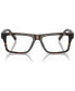 ფოტო #4 პროდუქტის Men's Rectangle Eyeglasses, DG3368 52
