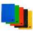Фото #1 товара LIDERPAPEL Folder with rubber folio 3 flaps cg57 assorted laminated cardboard