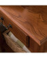 One Drawer Shaker Nightstand, Medium Oak