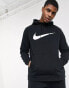 Фото #1 товара Nike Training Dri-FIT Swoosh hoodie in black