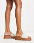 Фото #2 товара ALDO Yassu chunky mule sandals in birch leather