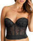 ფოტო #1 პროდუქტის Women's Lace Low Plunge Longline Bra