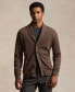 ფოტო #1 პროდუქტის Men's Luxury Jersey Cardigan