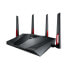 Фото #4 товара ASUS RT-AC88U - Wi-Fi 5 (802.11ac) - Dual-band (2.4 GHz / 5 GHz) - Ethernet LAN - 3G - Black - Red - Tabletop router