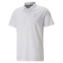 Фото #1 товара Puma A.T X Pipue Short Sleeve Polo Shirt Mens White Casual 52356402