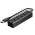 Фото #5 товара lindy 43324 хаб-разветвитель USB 3.2 Gen 1 (3.1 Gen 1) Type-A 5 Мбит/с Черный