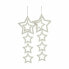 Christmas Decorations Set Stars White 19 x 0,2 x 23 cm (24 Units)