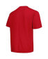 Men's Cardinal Distressed USC Trojans Big and Tall Football Helmet T-shirt