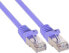 Фото #1 товара InLine Patch Cable SF/UTP Cat.5e purple 0.25m