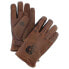 HELSTONS Kustom Skull leather gloves