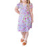 Фото #1 товара Pioneer Woman Dress Mommy & Me Toddler Girls Pink Floral Ruffle Puff Sleeve 2T