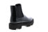 Aquatalia Haylie Patent 34L3694-BLK Womens Black Leather Slip On Chelsea Boots 6