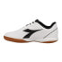 Фото #3 товара Diadora Pichichi 5 Indoor Soccer Mens White Sneakers Athletic Shoes 178793-C0351